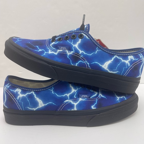 Vans Shoes - Vans WMNS Authentic (Lightning)
Black/Blue Sneakers
VN0A5H78QFT
 Electric Blue